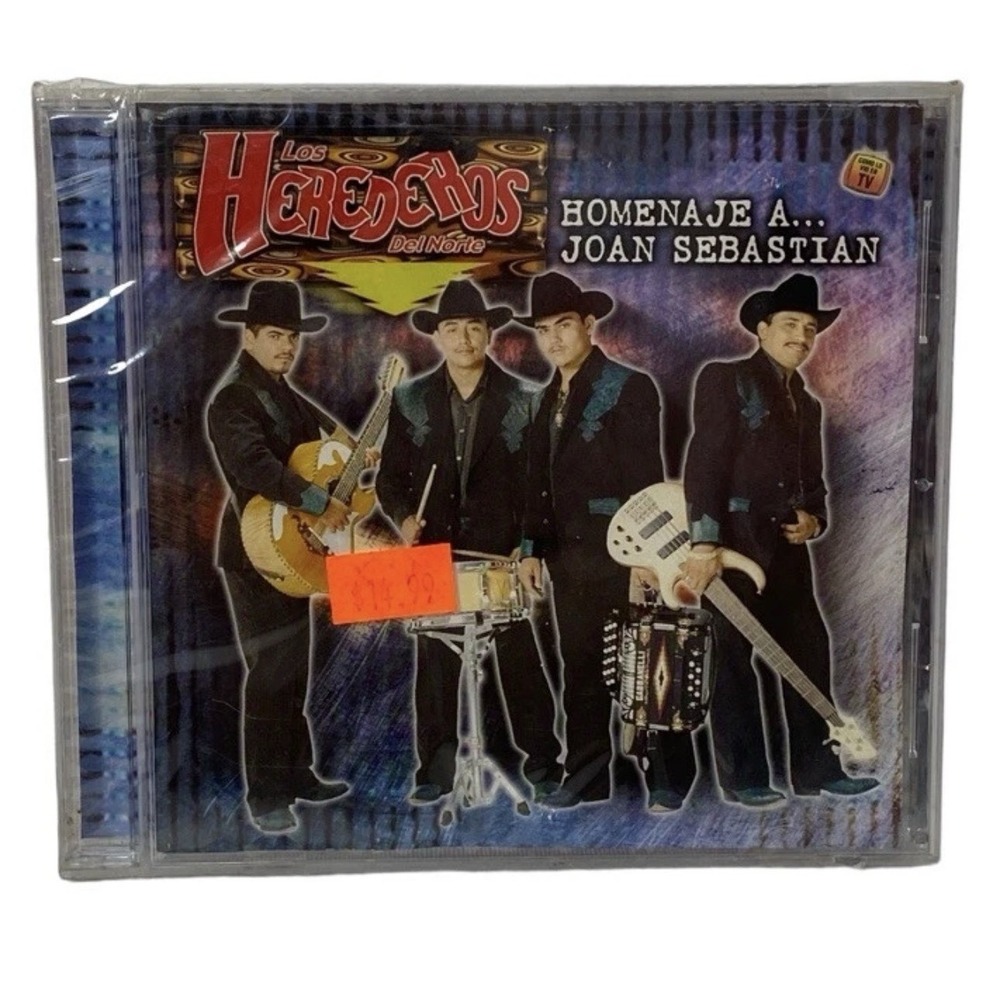 Los Herederos del Norte: Homenaje a Joan Sebastian (CD, 2001 Líderes) New Sealed